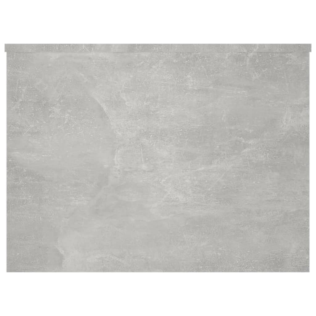 Coffee Table Concrete Grey 80x55.5x41.5 cm Engineered Wood
