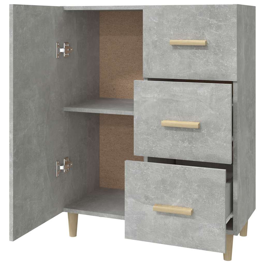 Sideboard Concerte Grey 69.5x34x90 cm Engineered Wood