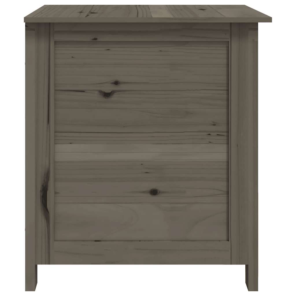 Outdoor Cushion Box Anthracite 50x50x56 cm Solid Wood Fir