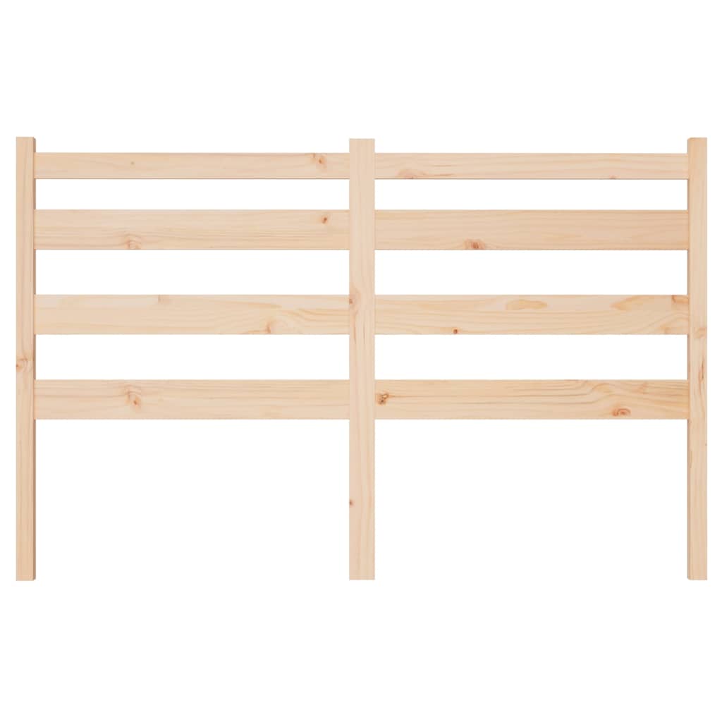 Bed Headboard 186 cm Solid Wood Pine