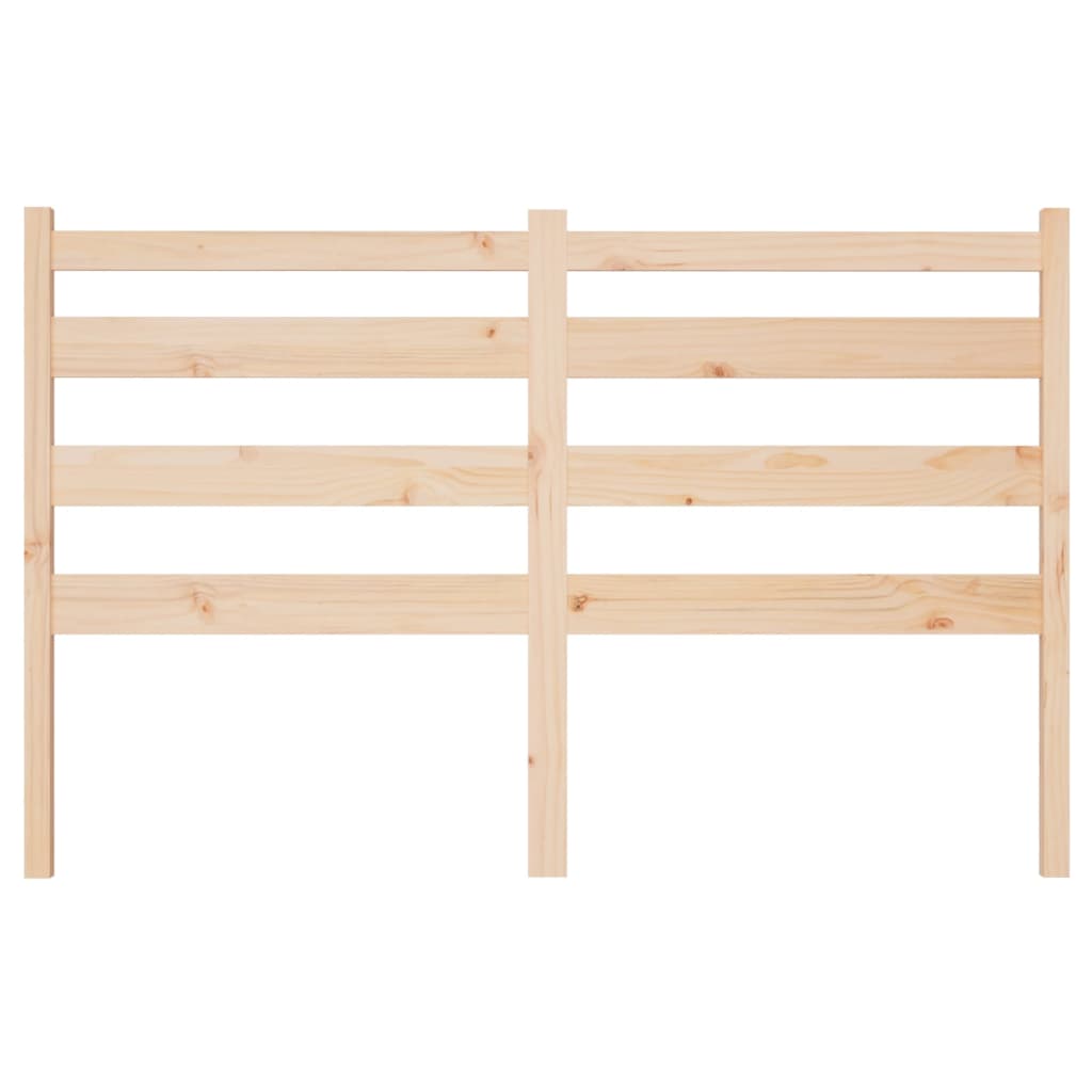 Bed Headboard 186 cm Solid Wood Pine