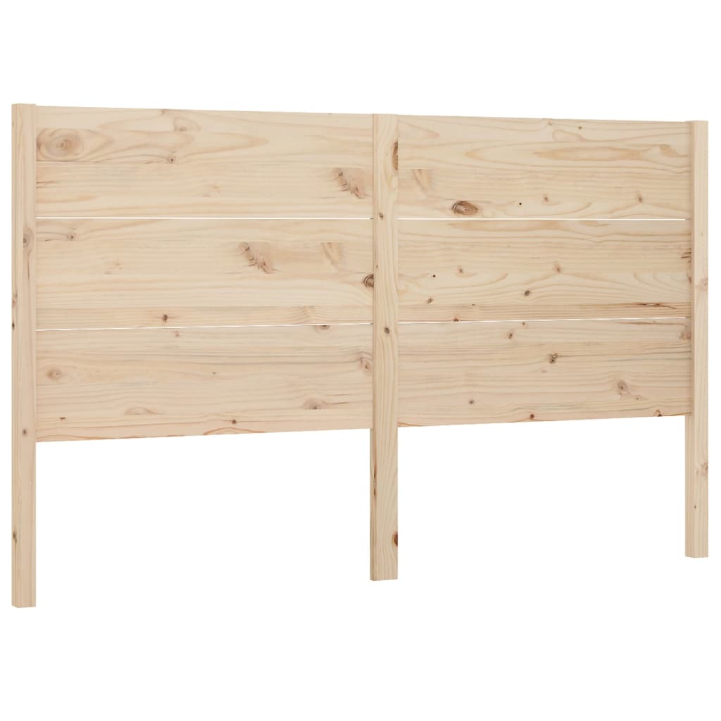 Headboard 141x4x100 cm Solid Wood Pine