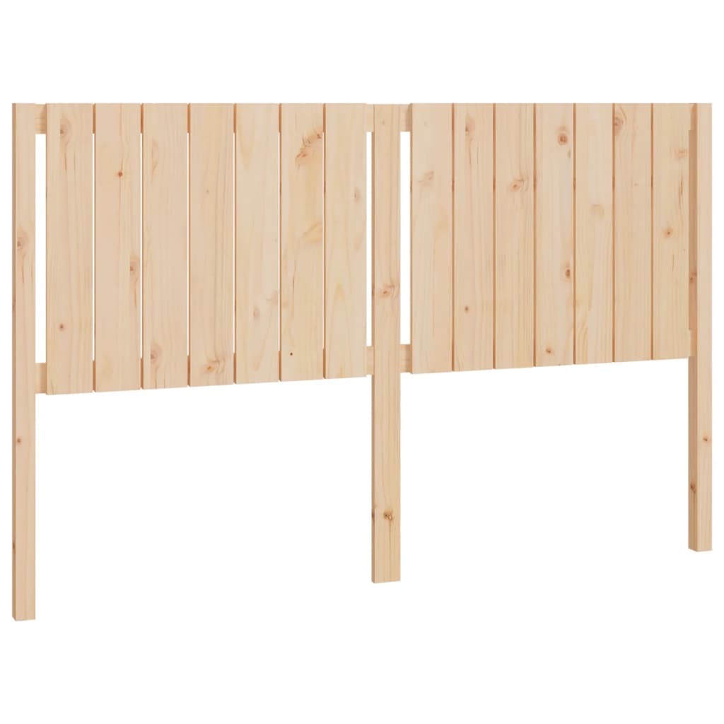 Bed Headboard 155.5x4x100 cm Solid Wood Pine