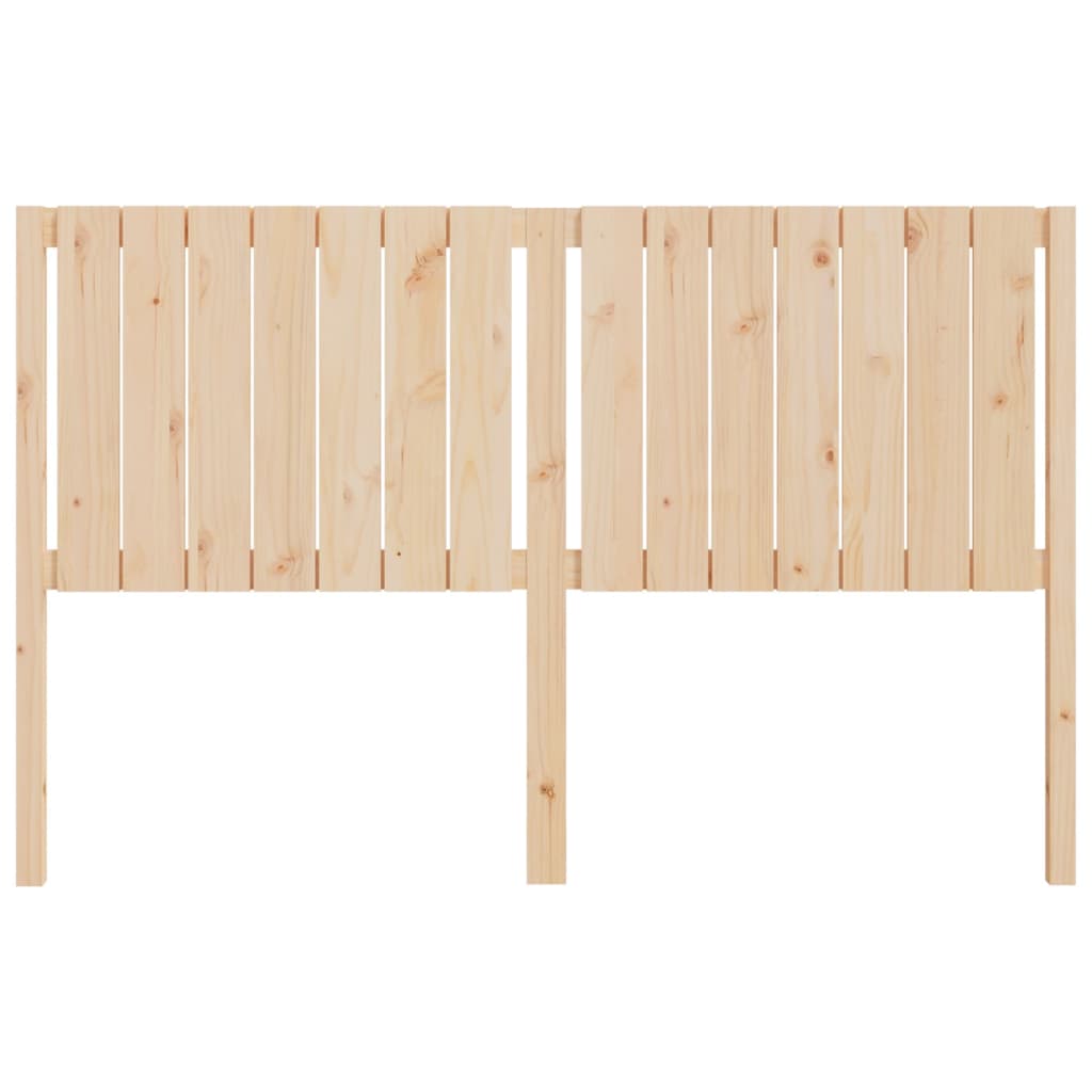 Bed Headboard 155.5x4x100 cm Solid Wood Pine
