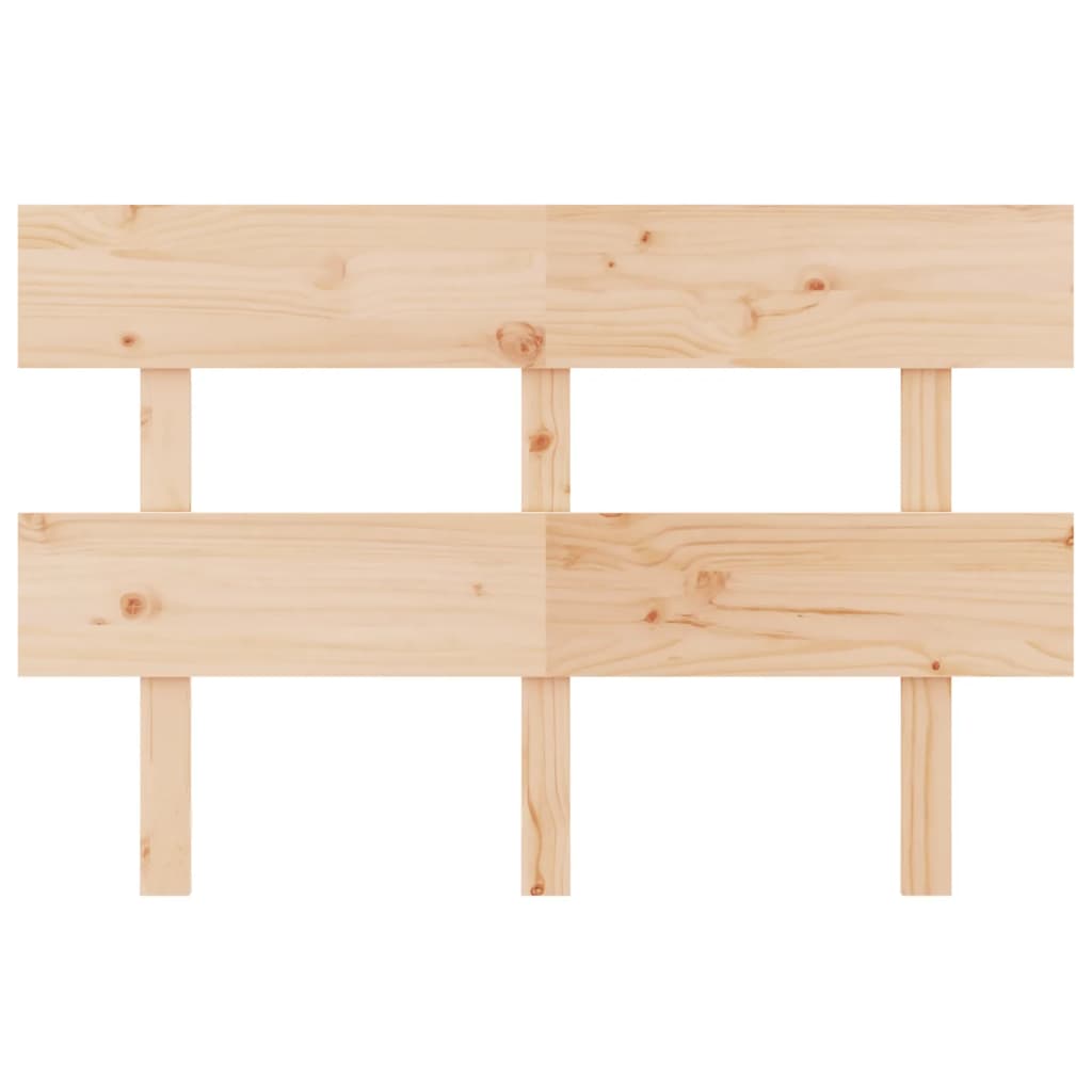 Bed Headboard 138x3x81 cm Solid Wood Pine