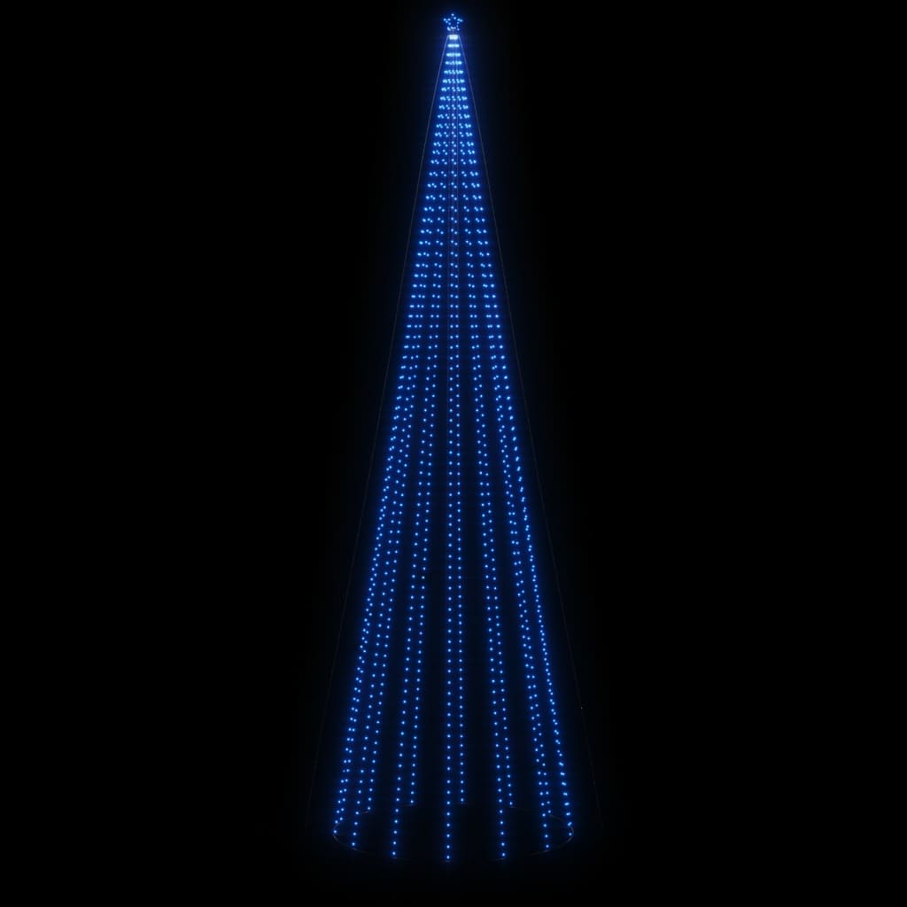Christmas Tree with Spike Blue 1134 LEDs 800 cm