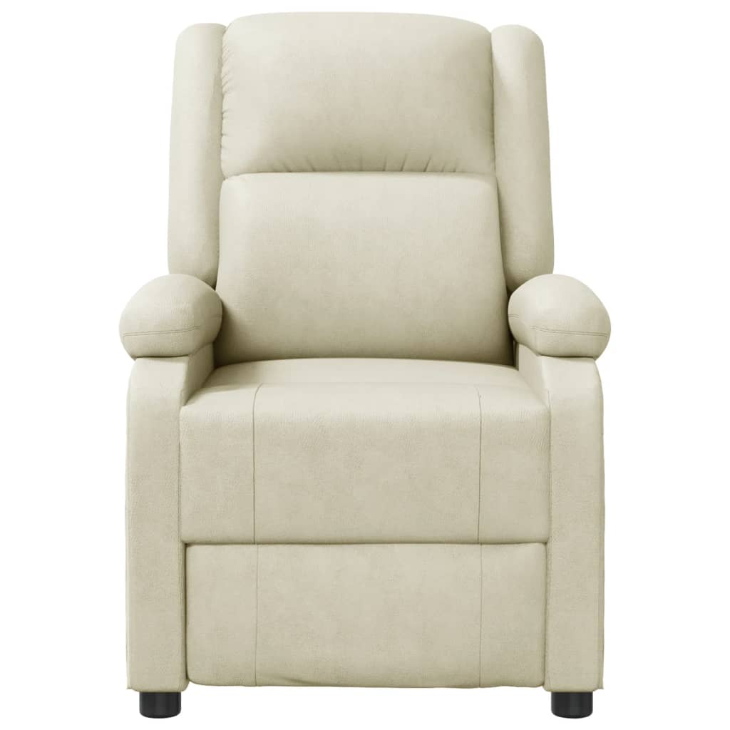 Massage Chair Cream Faux Leather
