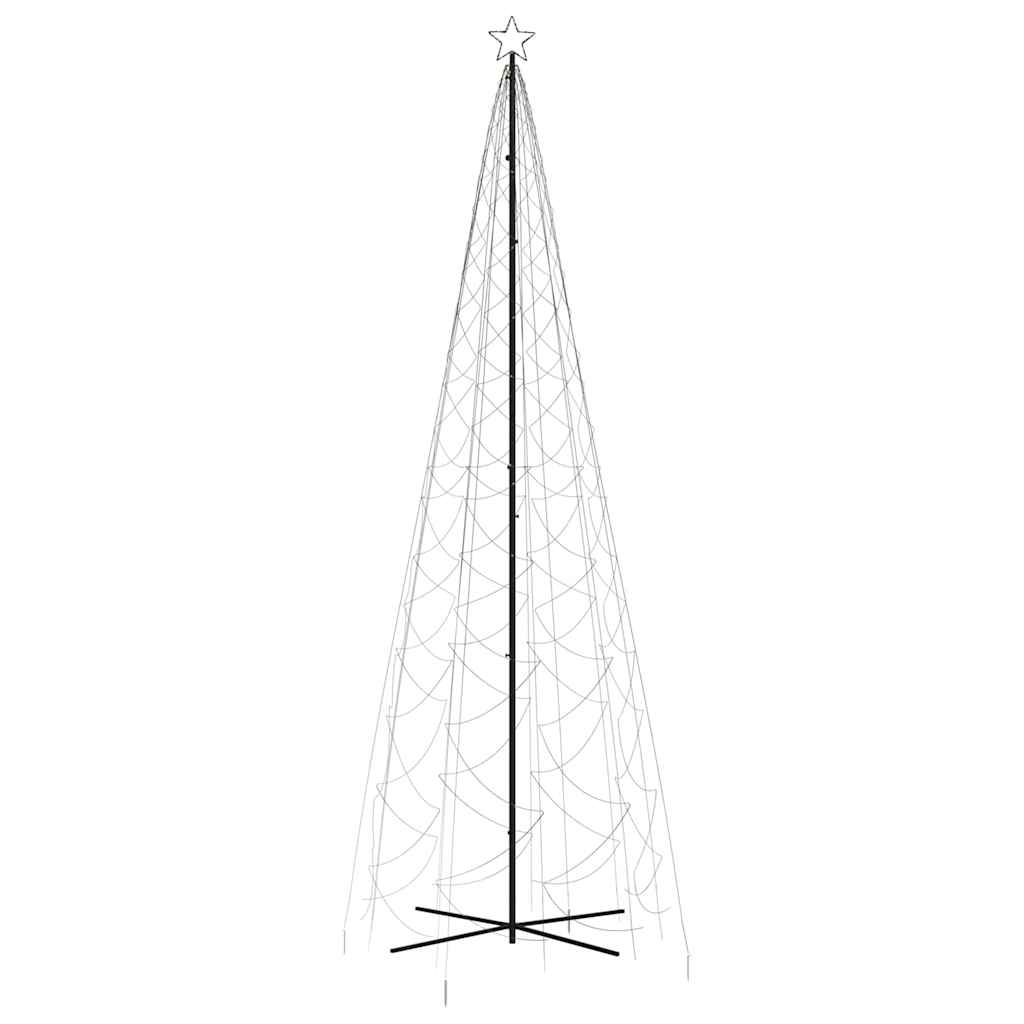 Christmas Cone Tree Warm White 1400 LEDs 160x500 cm
