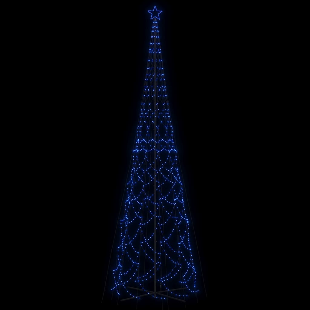 Christmas Cone Tree Blue 3000 LEDs 230x800 cm