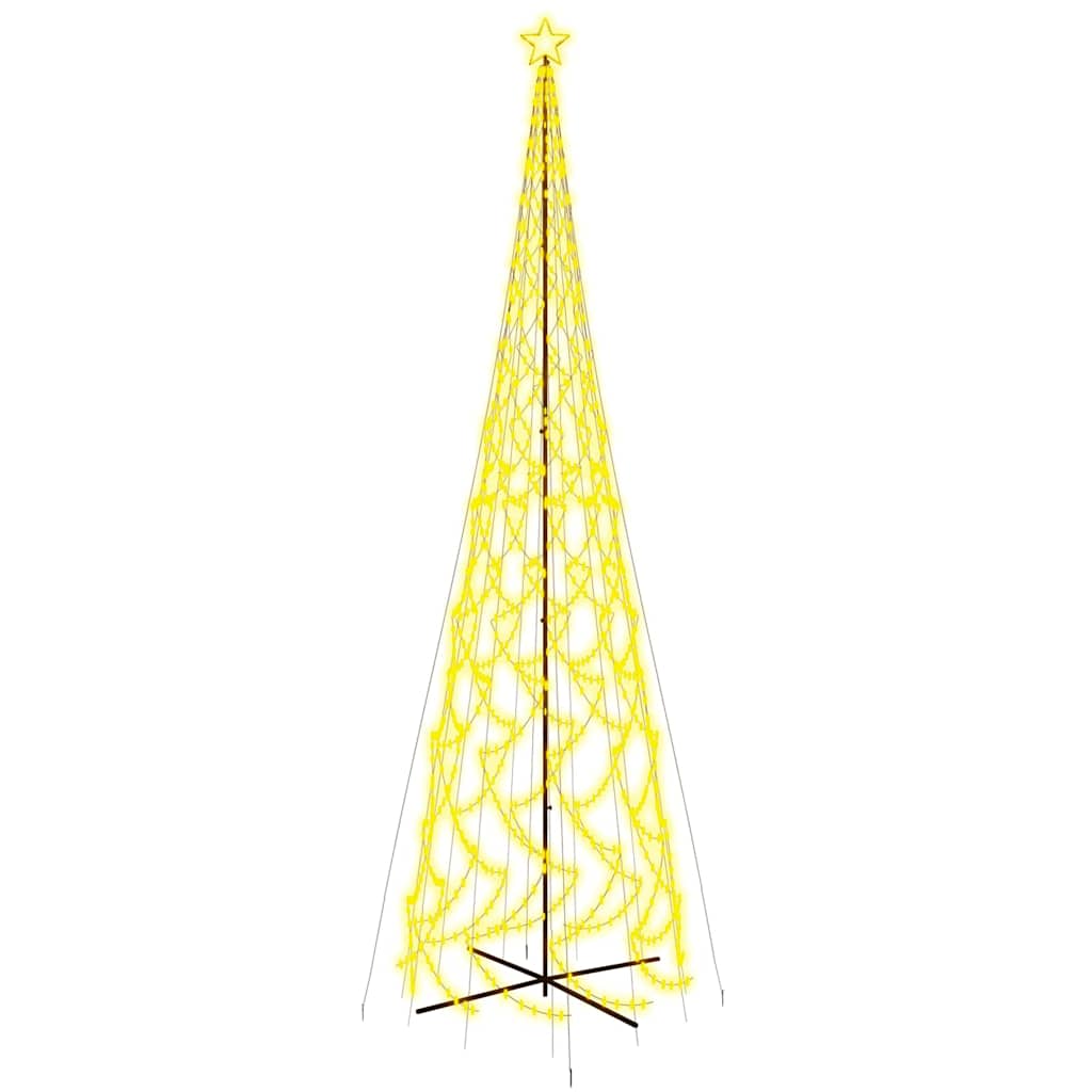 Christmas Cone Tree Warm White 3000 LEDs 230x800 cm