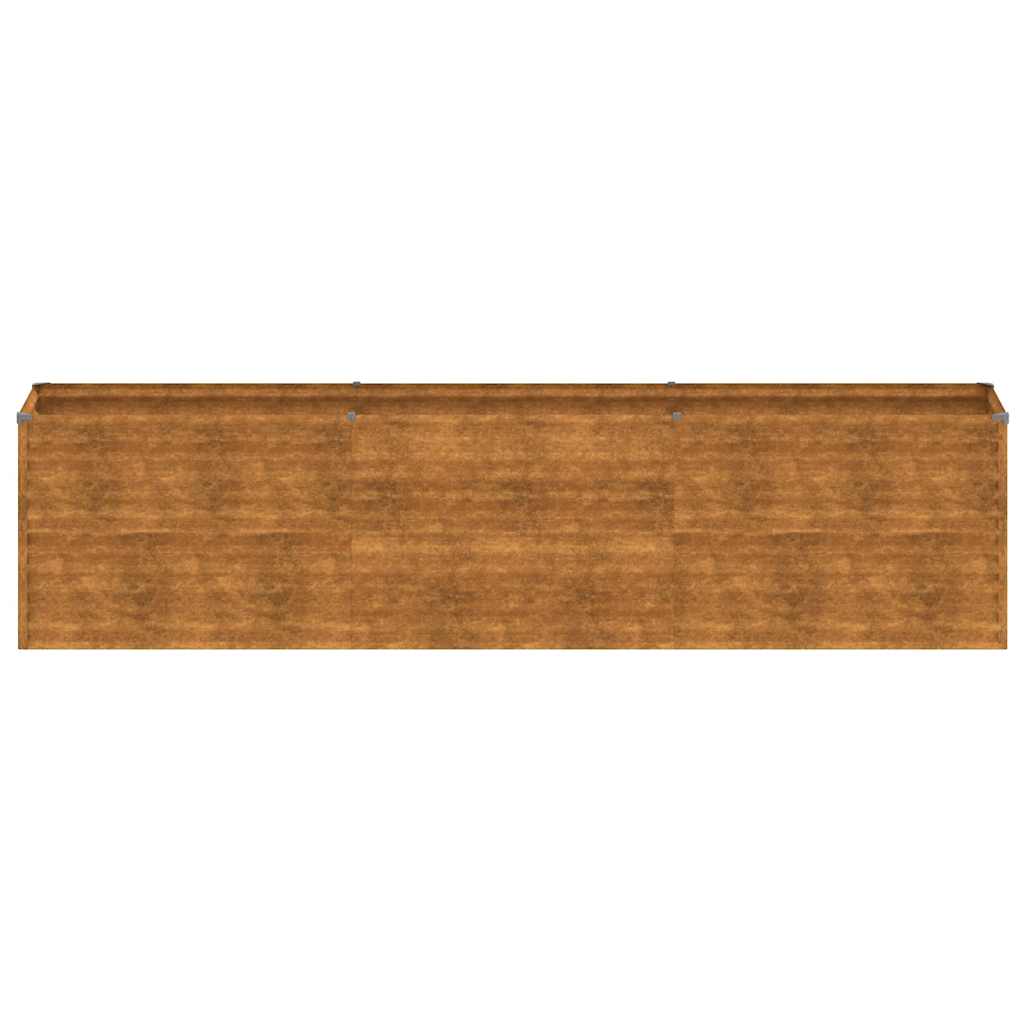 Garden Raised Bed 291x50x69 cm Corten Steel