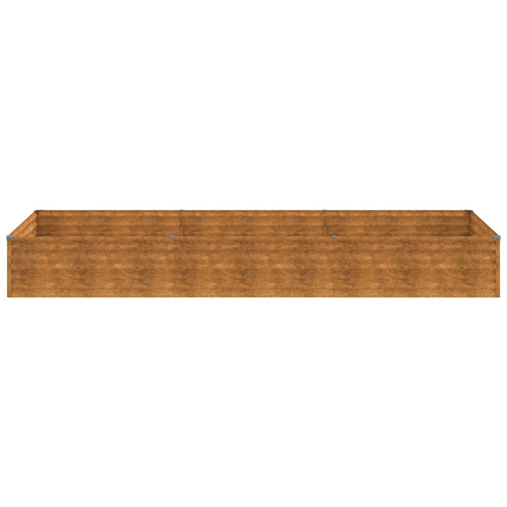Garden Raised Bed 291x100x36 cm Corten Steel