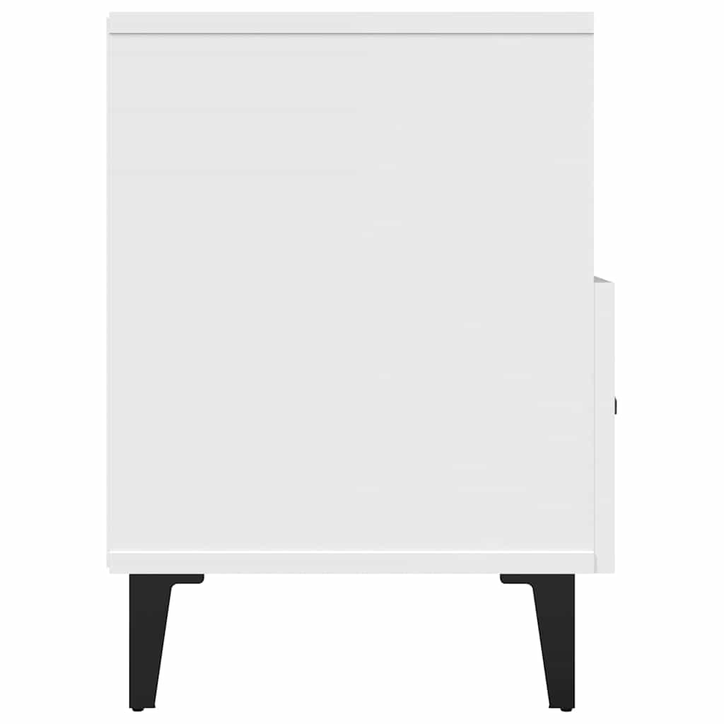 TV Cabinet White 80x36x50 cm Engineered Wood
