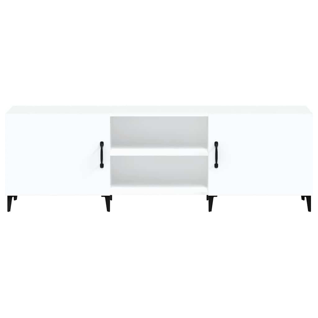 TV Cabinet White 150x30x50 cm Engineered Wood