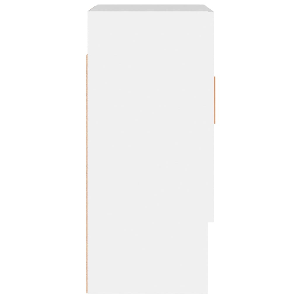 Wall Cabinet White 60x31x70 cm Engineered Wood
