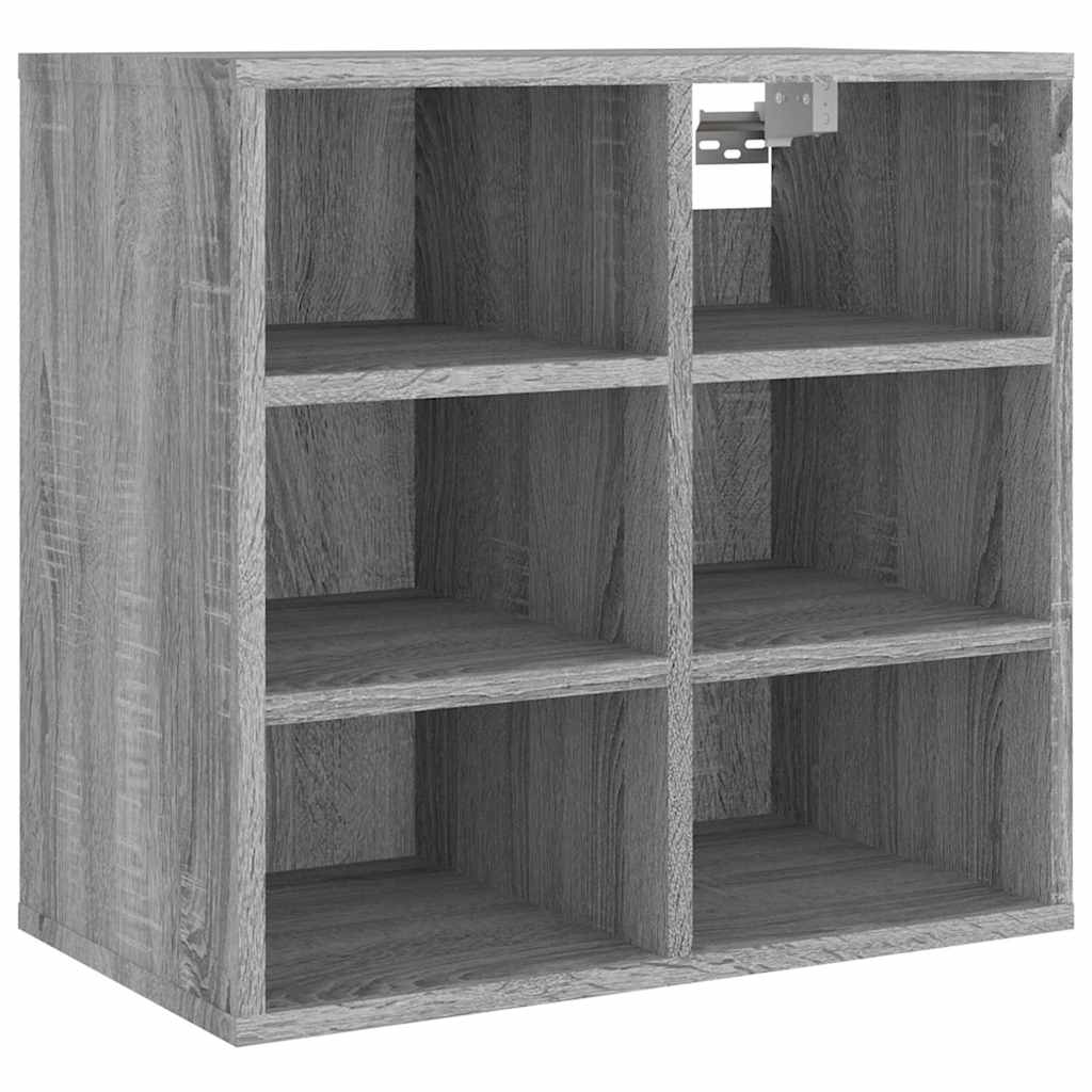 Shoe Cabinet Grey Sonoma 52.5x30x50 cm