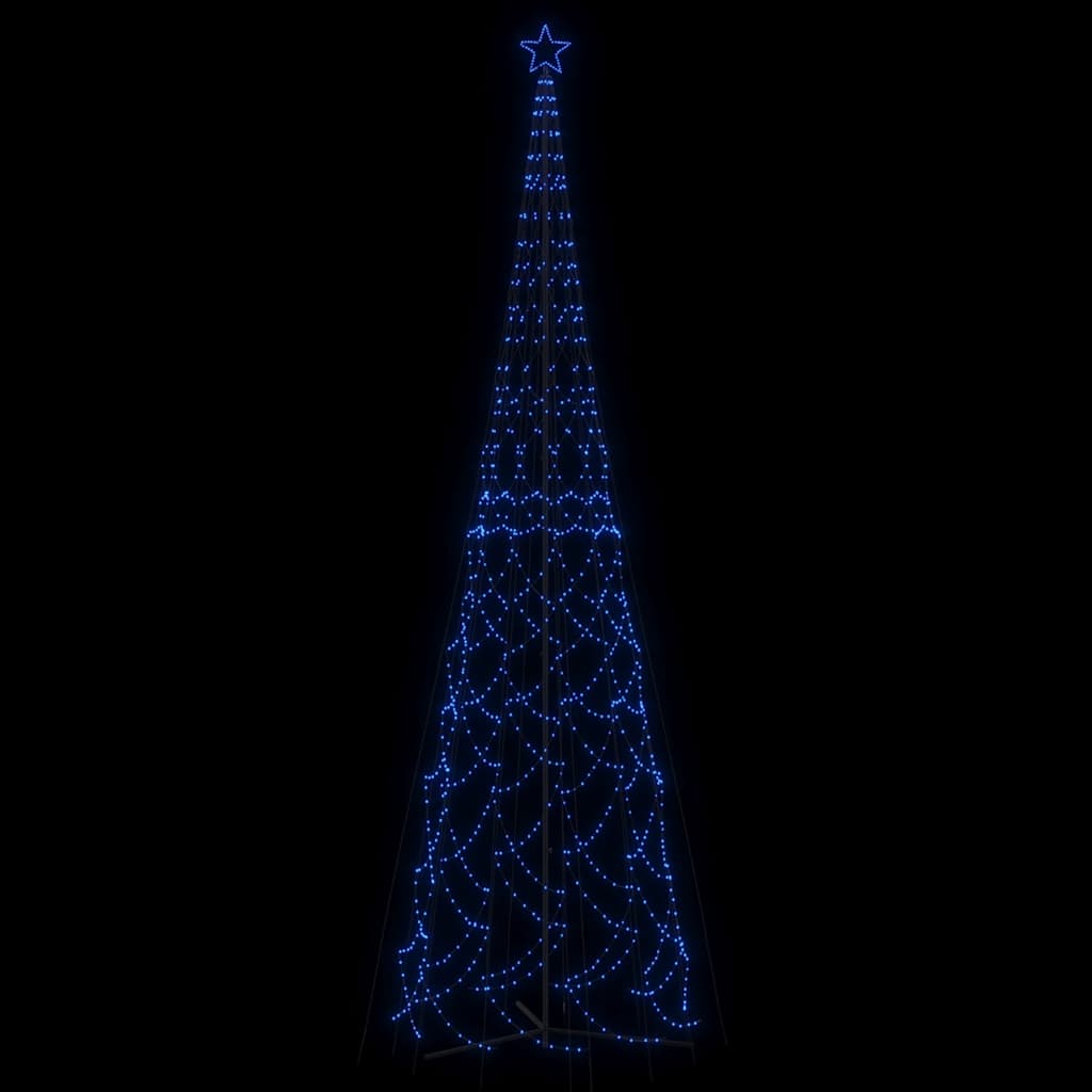 Christmas Cone Tree Blue 3000 LEDs 230x800 cm