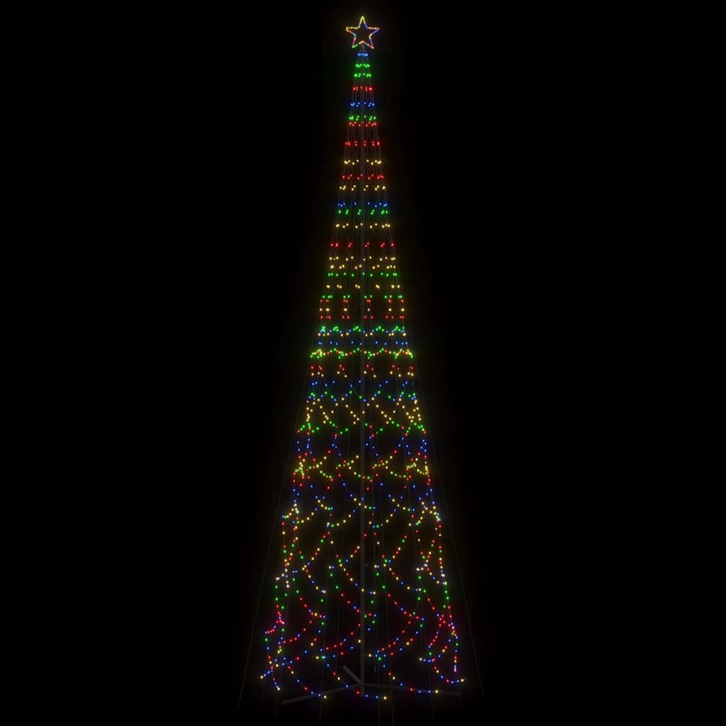 Christmas Cone Tree Colourful 3000 LEDs 230x800 cm