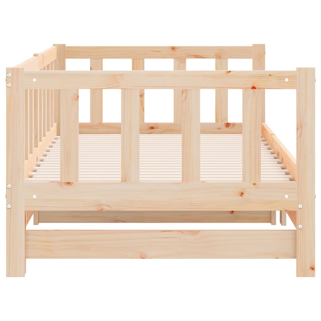 Pull-out Day Bed without Mattress 2x(90x190) cm