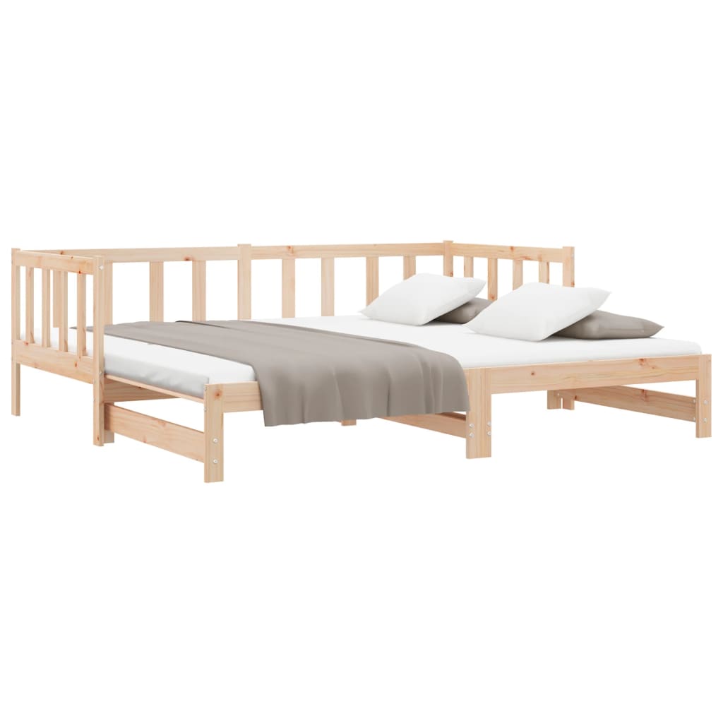 Pull-out Day Bed without Mattress 2x(90x190) cm