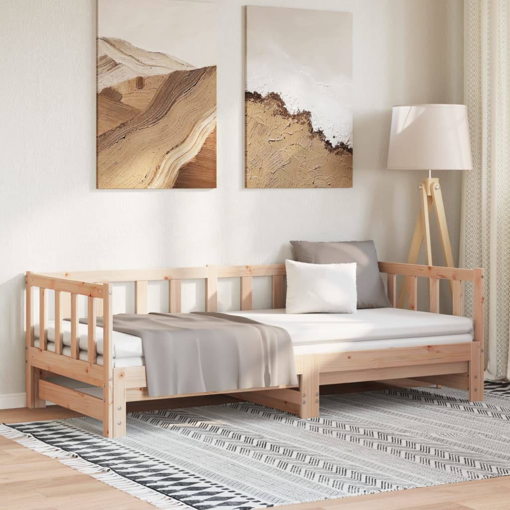 Pull-out Day Bed without Mattress 2x(90x190) cm