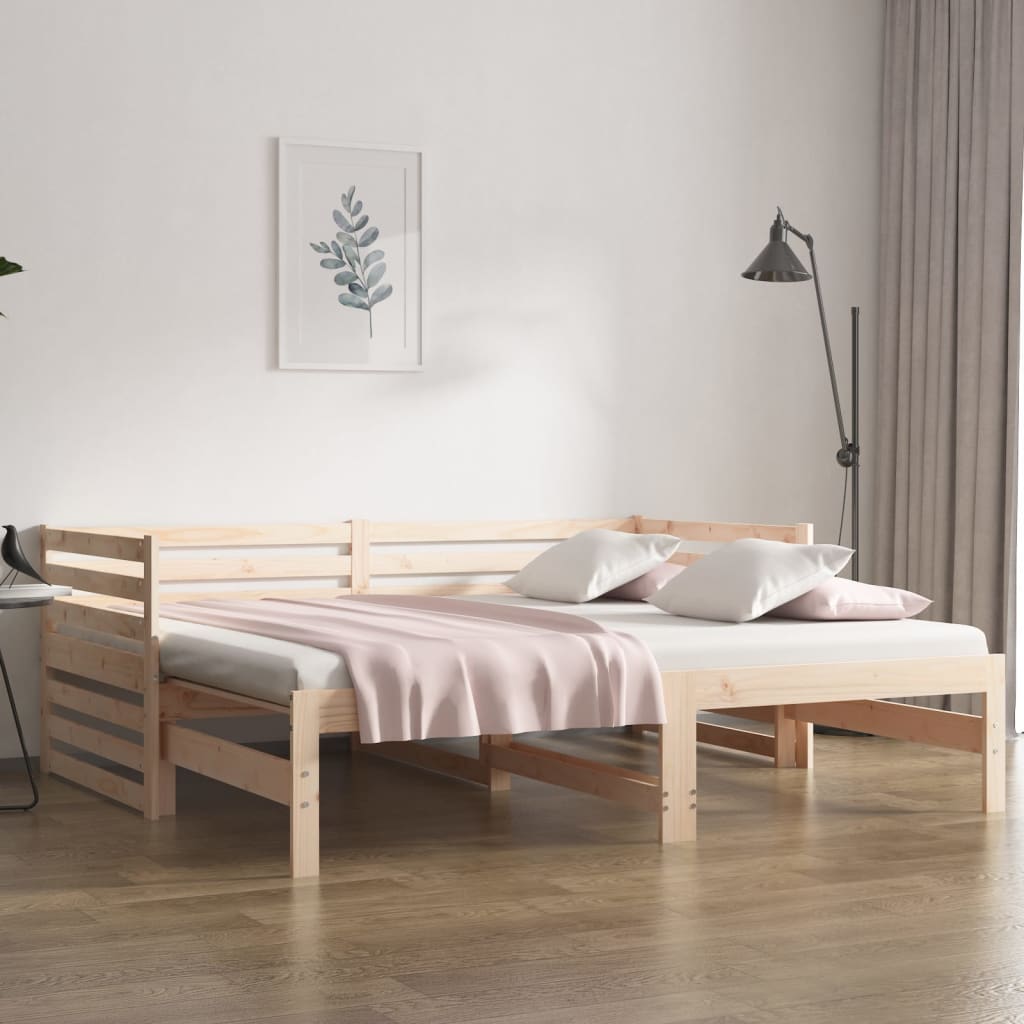 Pull-out Day Bed without Mattress 2x(90x190) cm