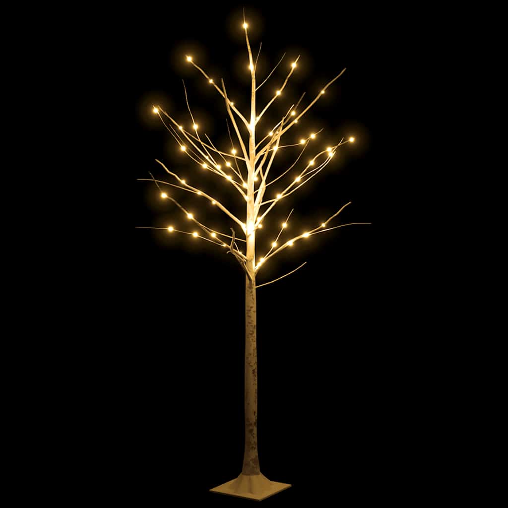 LED White Birch Tree Warm White 96 LEDs 180 cm