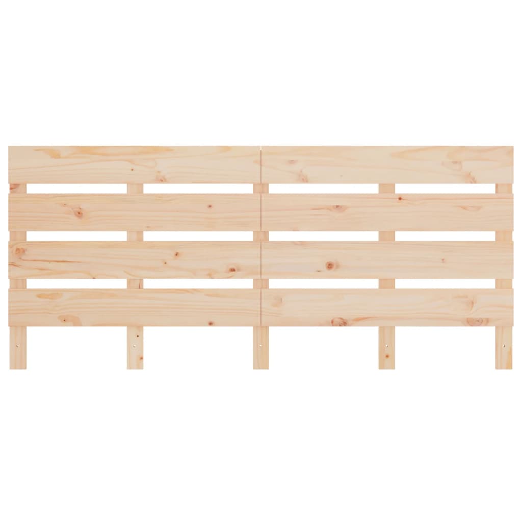Headboard 150 cm Solid Wood Pine