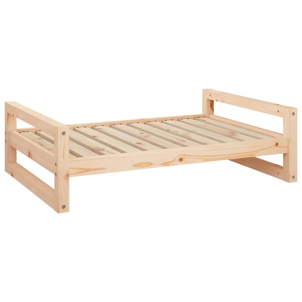 Dog Bed 95,5x65,5x28 cm Solid Pine Wood