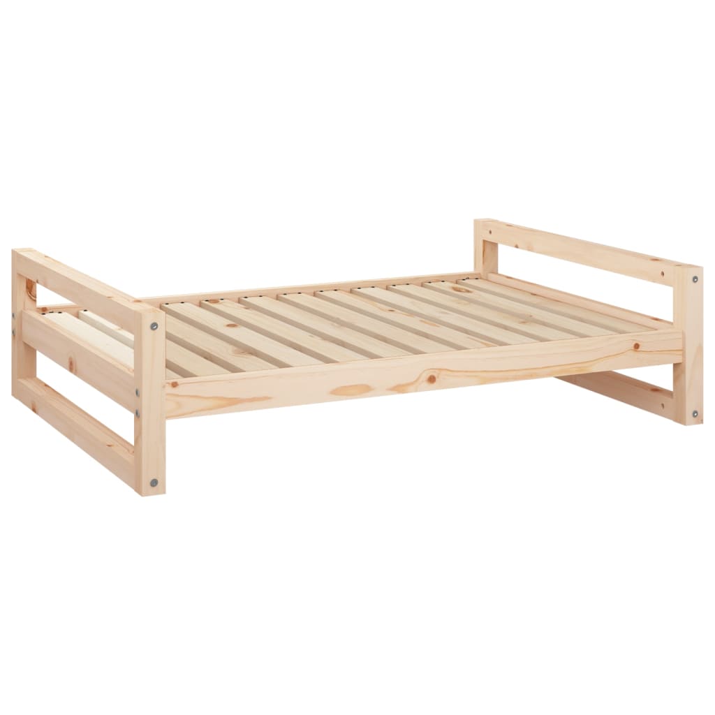 Dog Bed 105,5x75,5x28 cm Solid Pine Wood