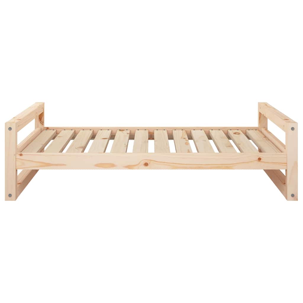 Dog Bed 105,5x75,5x28 cm Solid Pine Wood