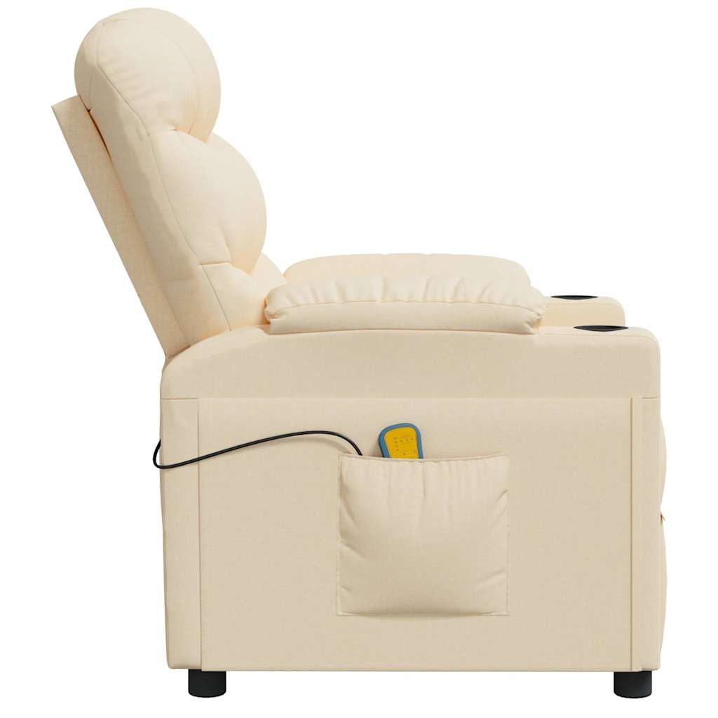 Massage Chair Cream Fabric
