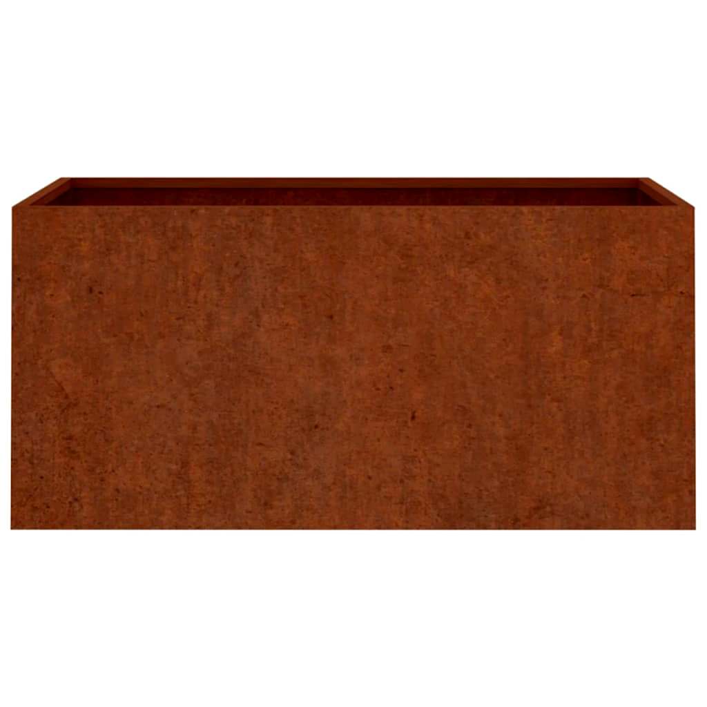 Planter 62x30x29 cm Corten Steel
