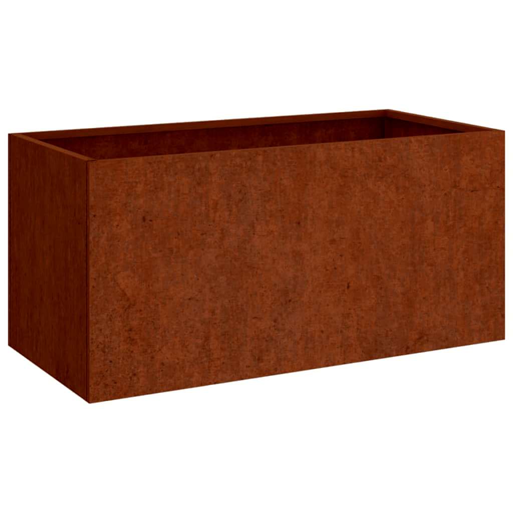 Planter 62x40x39 cm Corten Steel