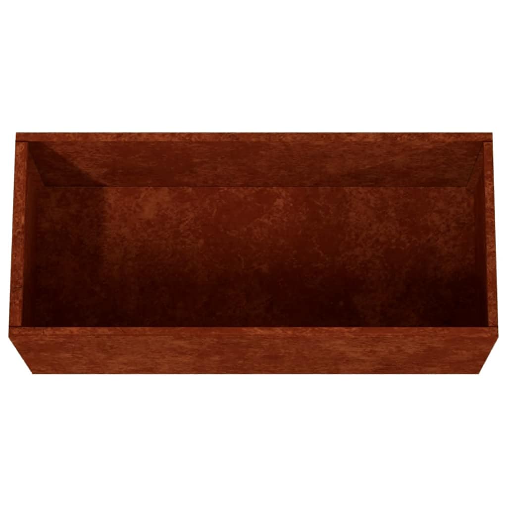 Planter 62x40x39 cm Corten Steel