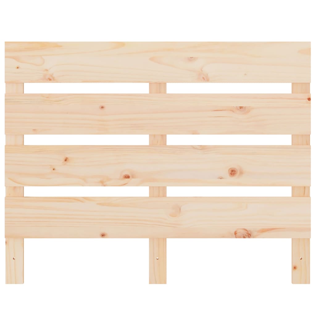Bed Frame without Mattress 100x200 cm Solid Wood Pine