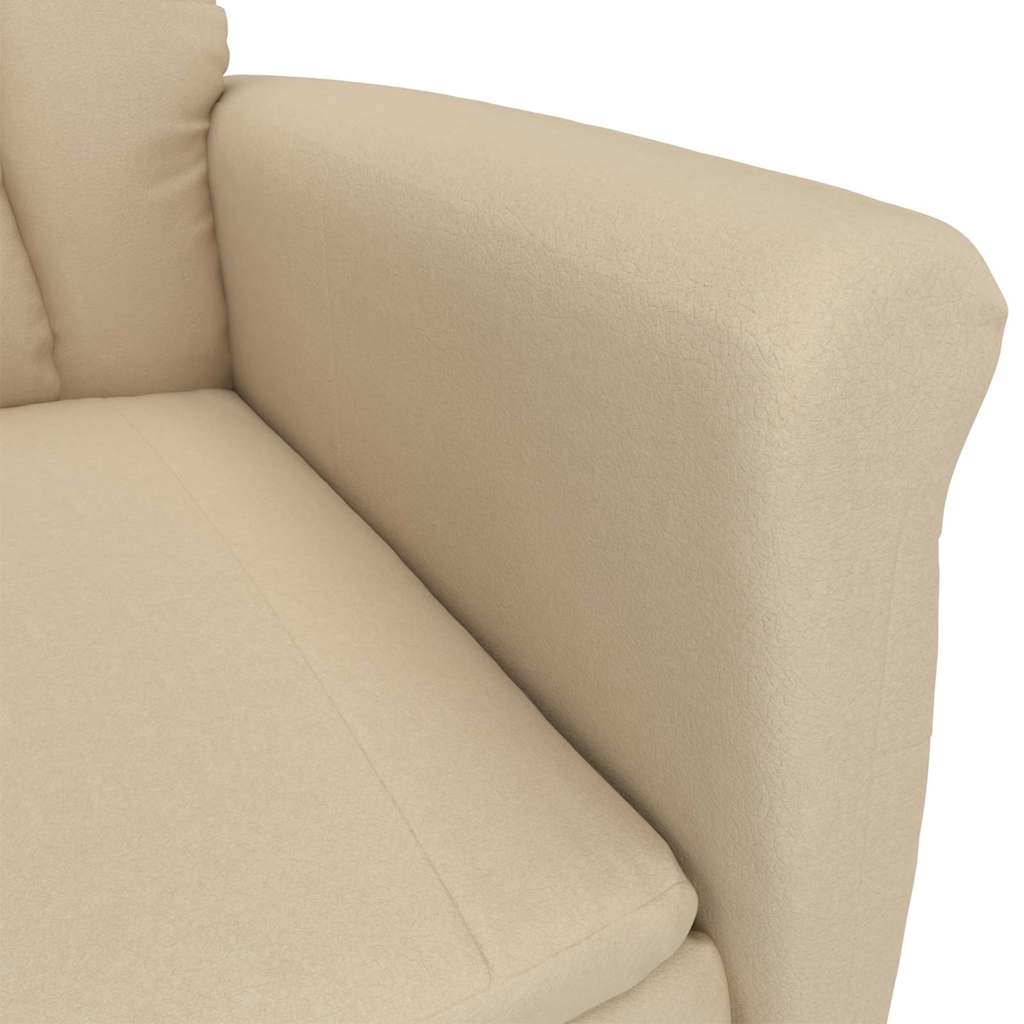 Armchair Cream Micro Fiber