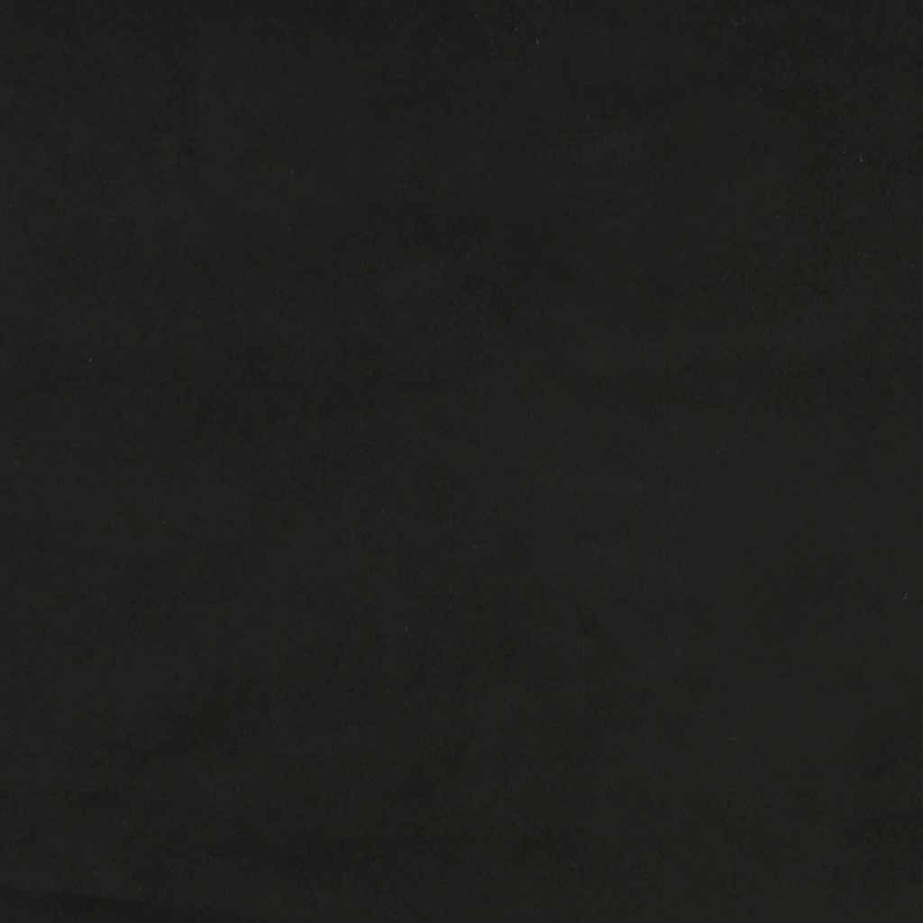 Bed Frame without Mattress Black 137x187 cm Double Velvet