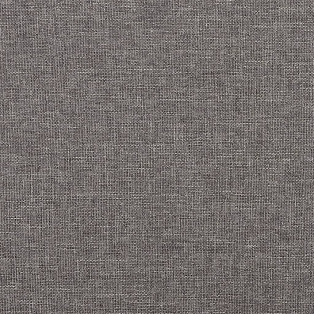 3-Seater Sofa Dark Grey 180 cm Fabric