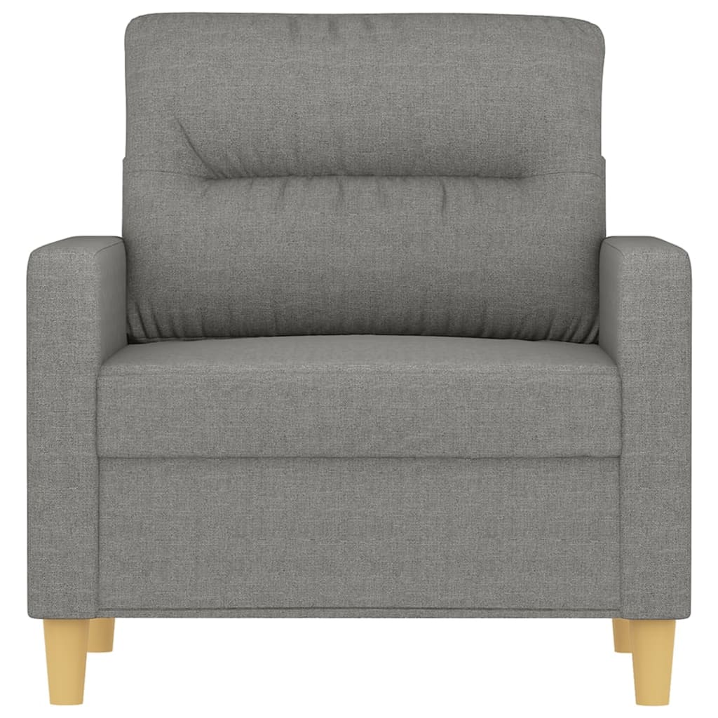 Sofa Chair Dark Grey 60 cm Fabric
