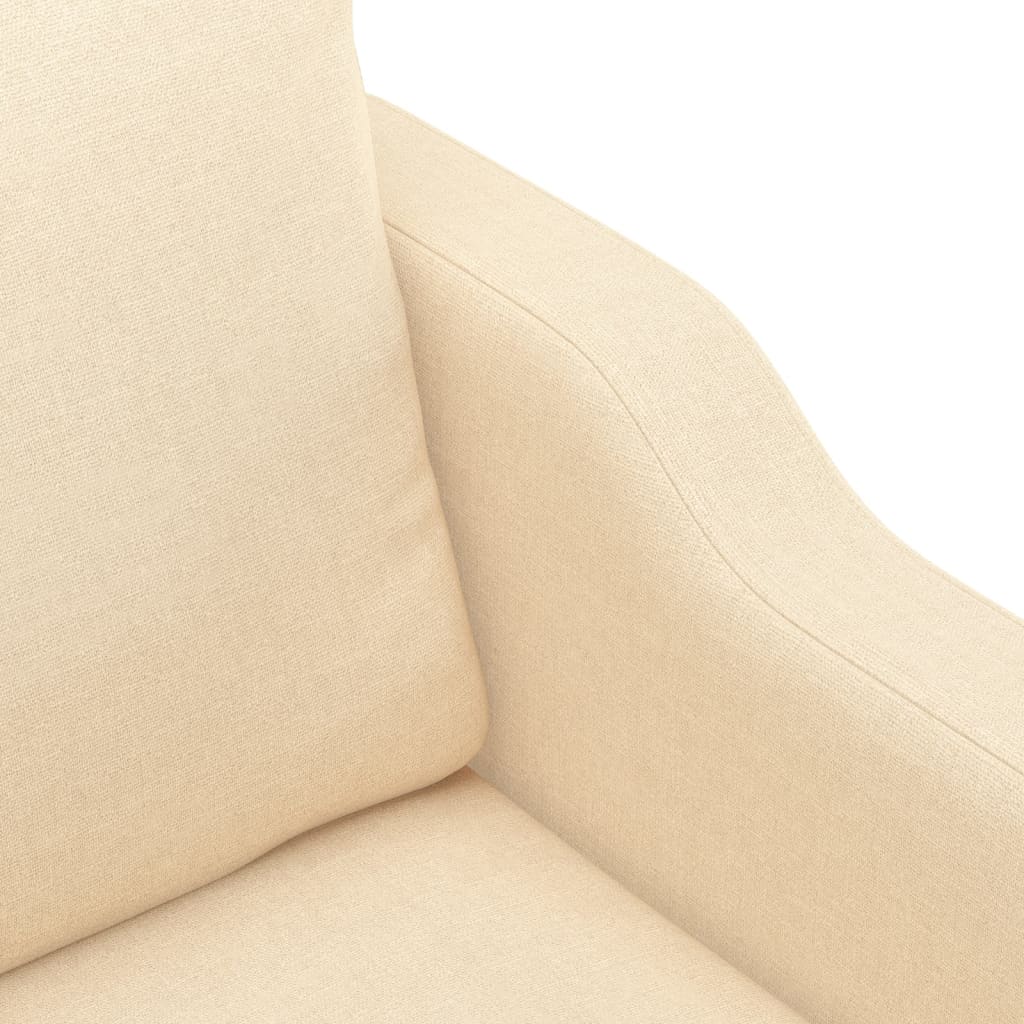 Sofa Chair Cream 60 cm Fabric