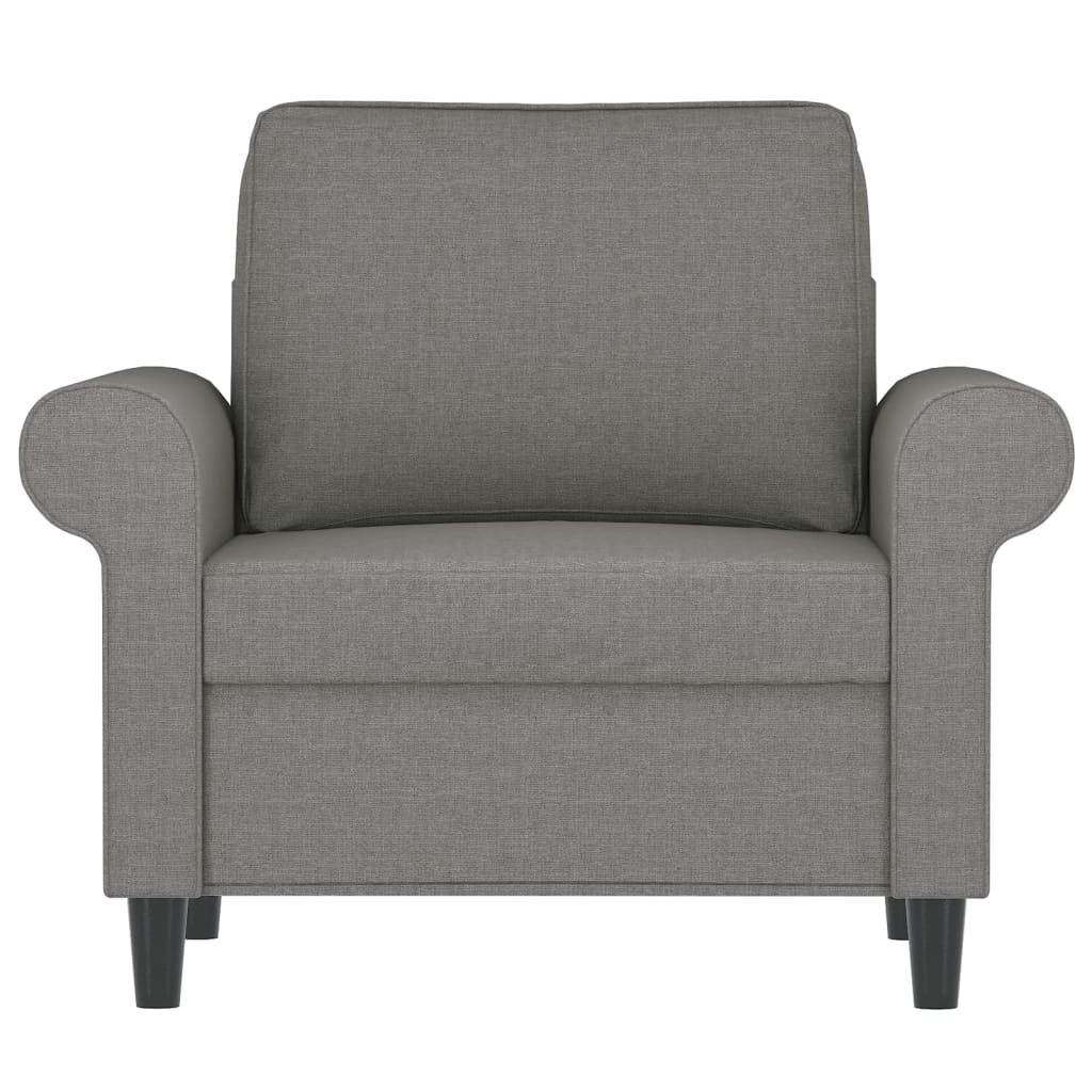 Sofa Chair Dark Grey 60 cm Fabric