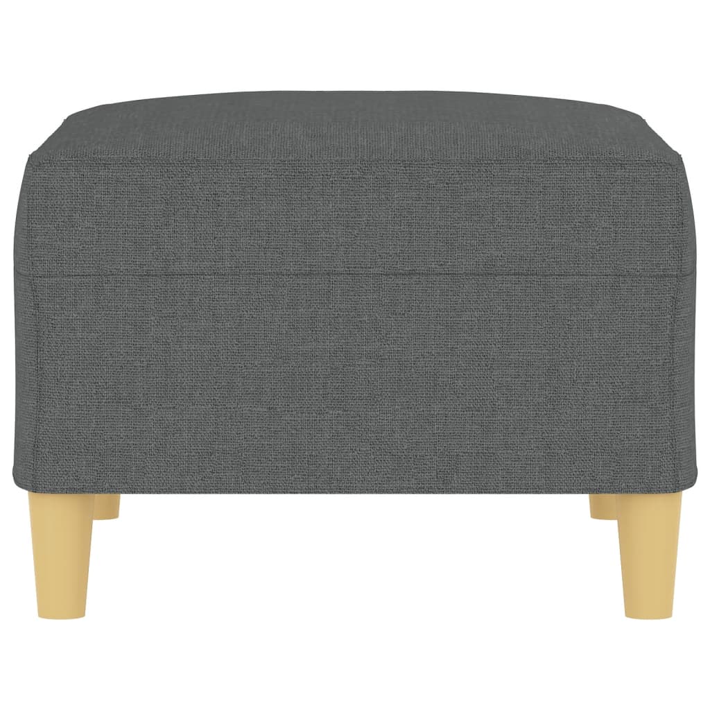 Footstool Dark Grey 70x55x41 cm Fabric