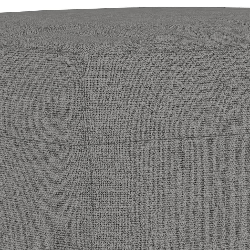Bench Dark Grey 100x35x41 cm Fabric