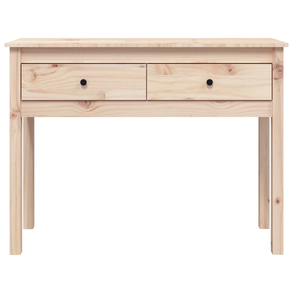 Console Table 100x35x75 cm Solid Wood Pine