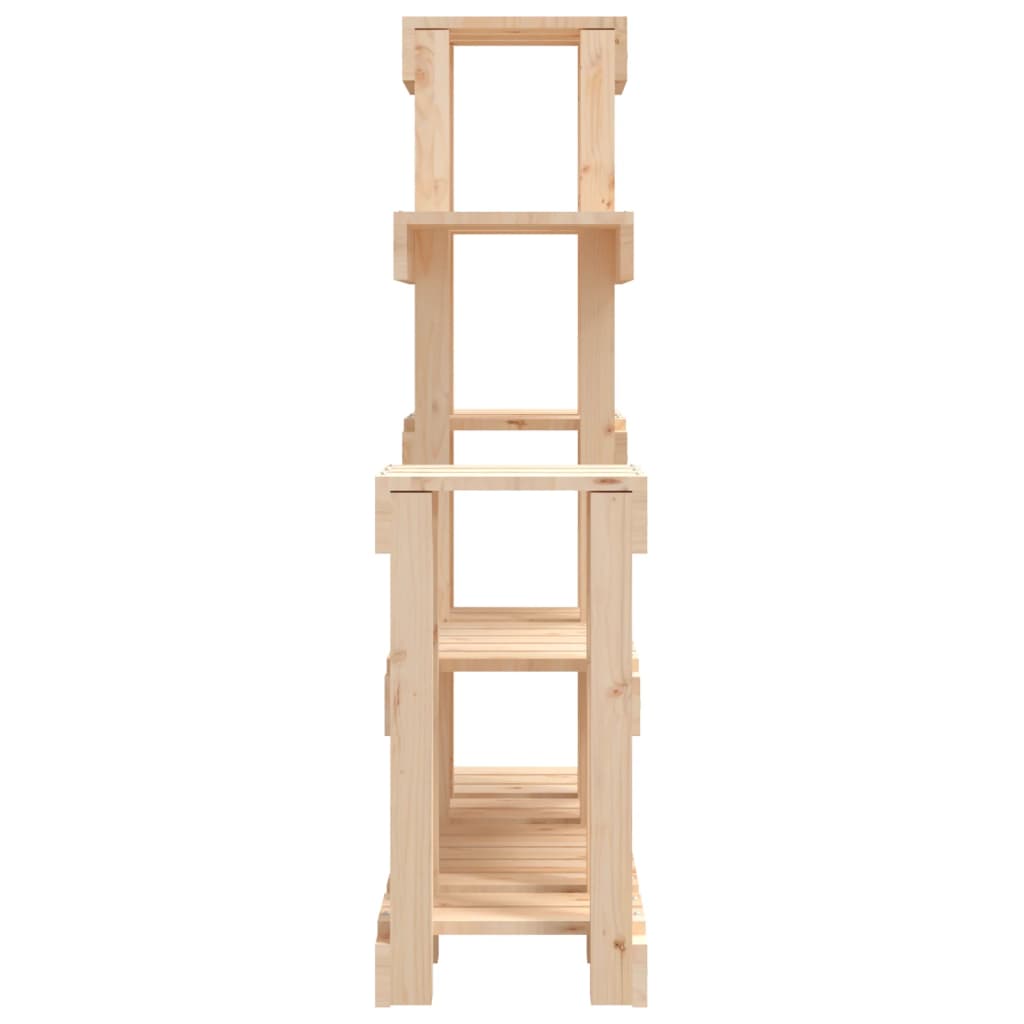 Plant Stand 92x25x97 cm Solid Wood Pine