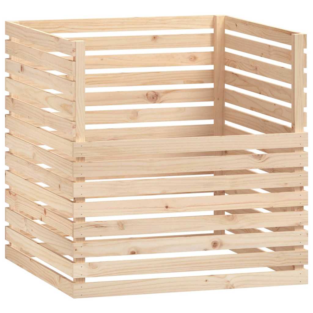 Composter 100x100x102 cm Solid Wood Pine