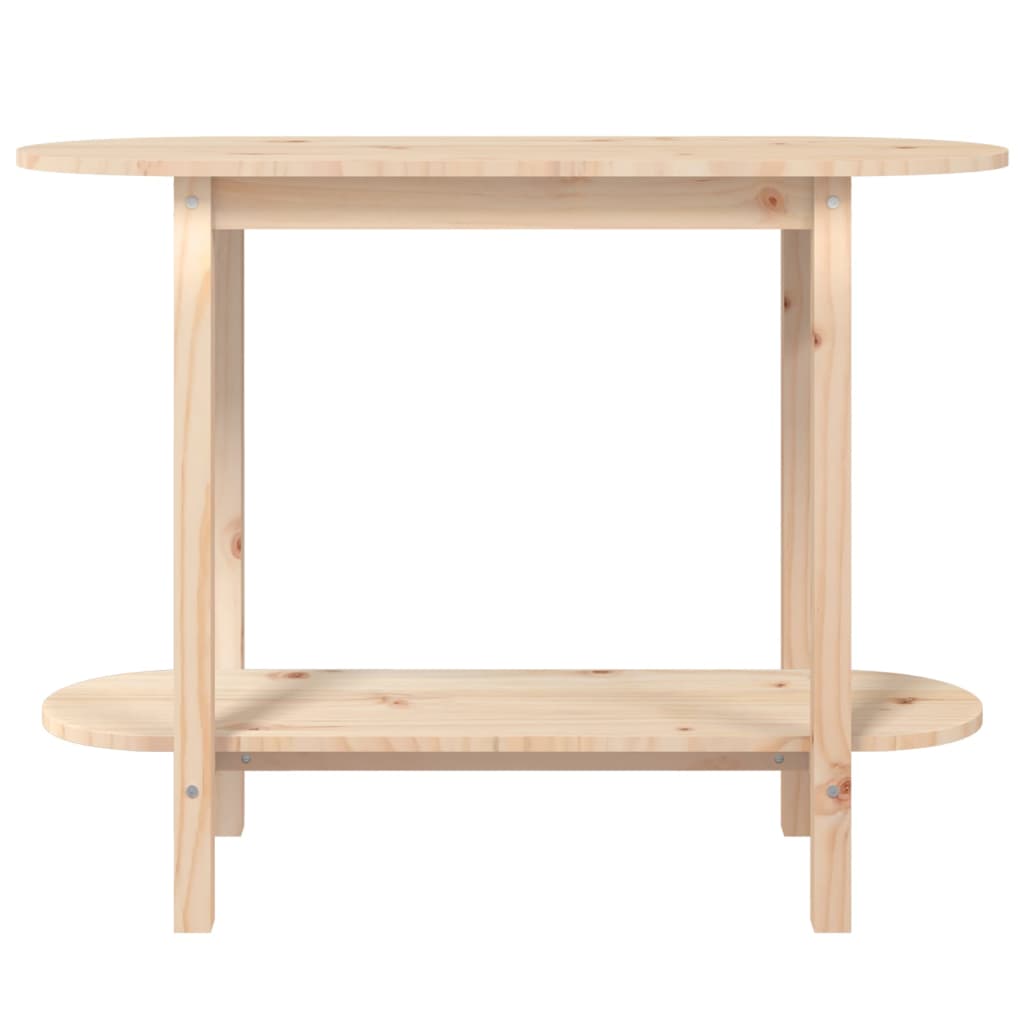 Console Table 110x40x80 cm Solid Wood Pine