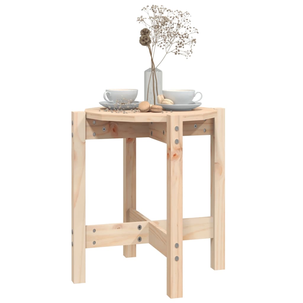 Coffee Table ?42.5x45 cm Solid Wood Pine