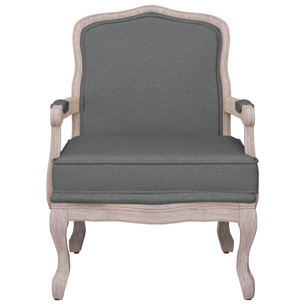 Sofa Chair Dark Grey 64x64x90 cm Fabric